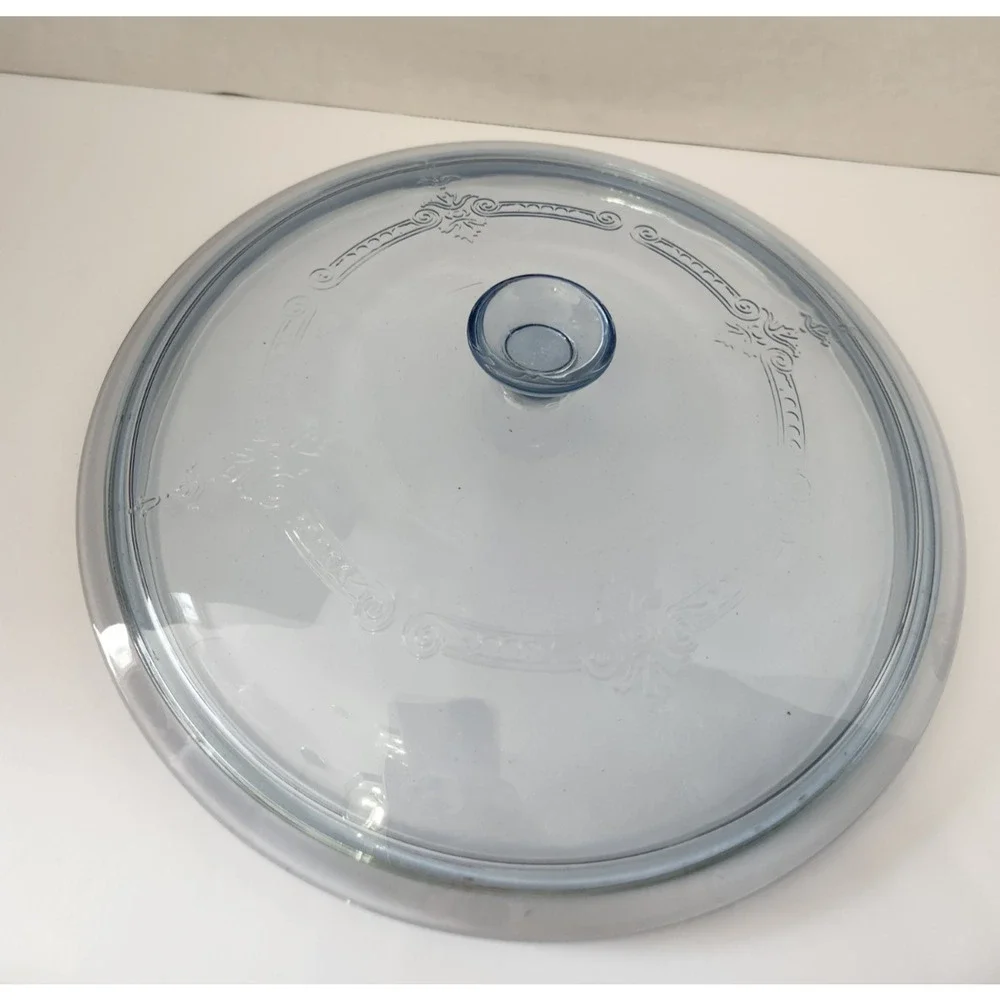 Anchor Hocking Philbe Sapphire Blue 2 qt. Round Covered Casserole Dish with Lid